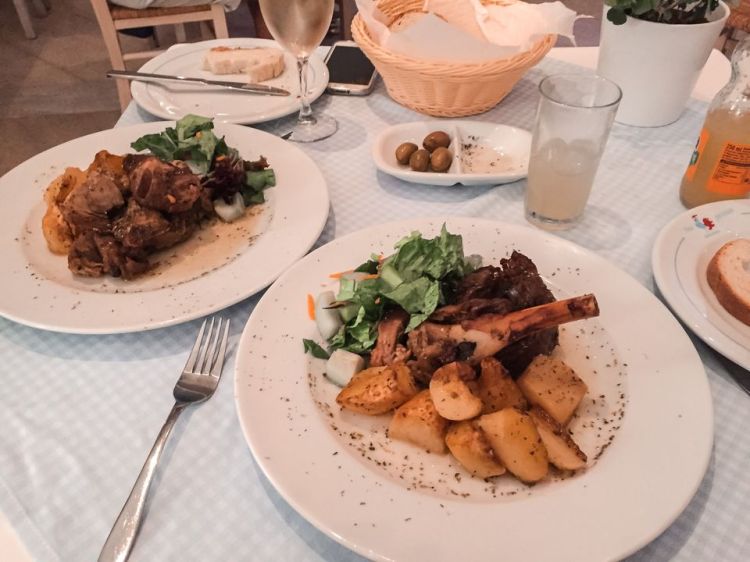 Blue Myth Restaurant Mykonos.