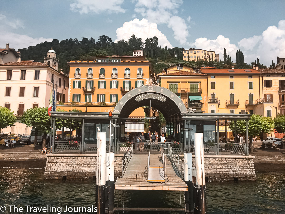 Arriving in Bellagio Llegando a Bellagio