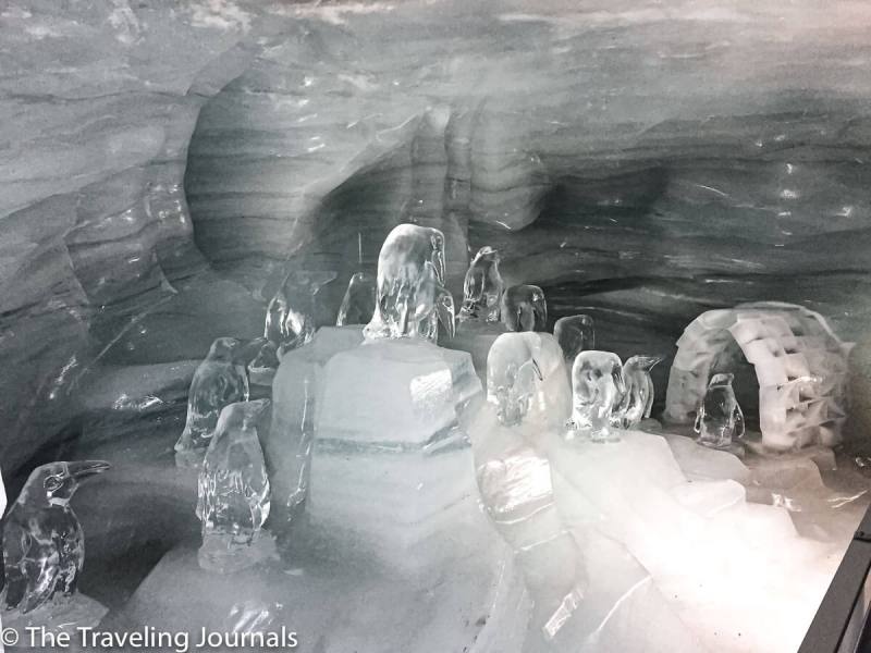 Ice sculptures in Jungfraujoch, Esculturas de Hielo en Jungfraujoch, Palacio de Hielo, Ice Palace