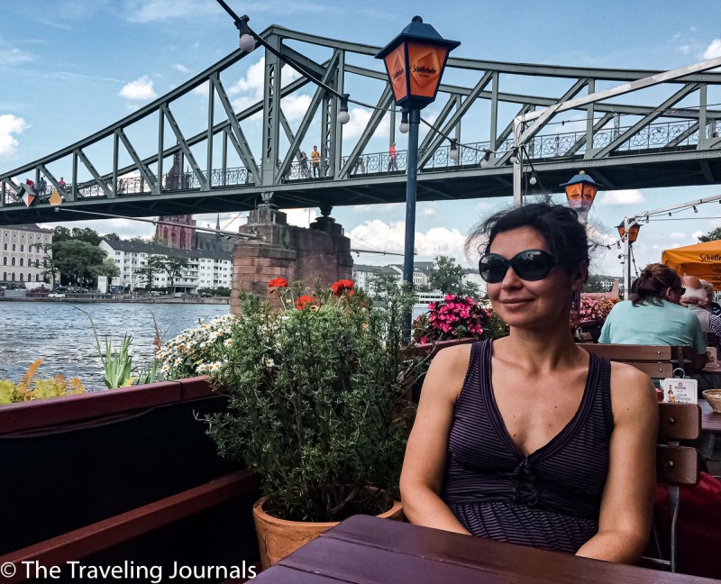 Eiserner Steg, puente de hierro, famoso puente de hierro en francfort, puente en frankfurt, verano en frankfurt, summer in frankfurt